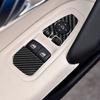 Carbon Fiber Interior Door Window Lift Switch Panel Cover For BMW Z4 G29 19-22