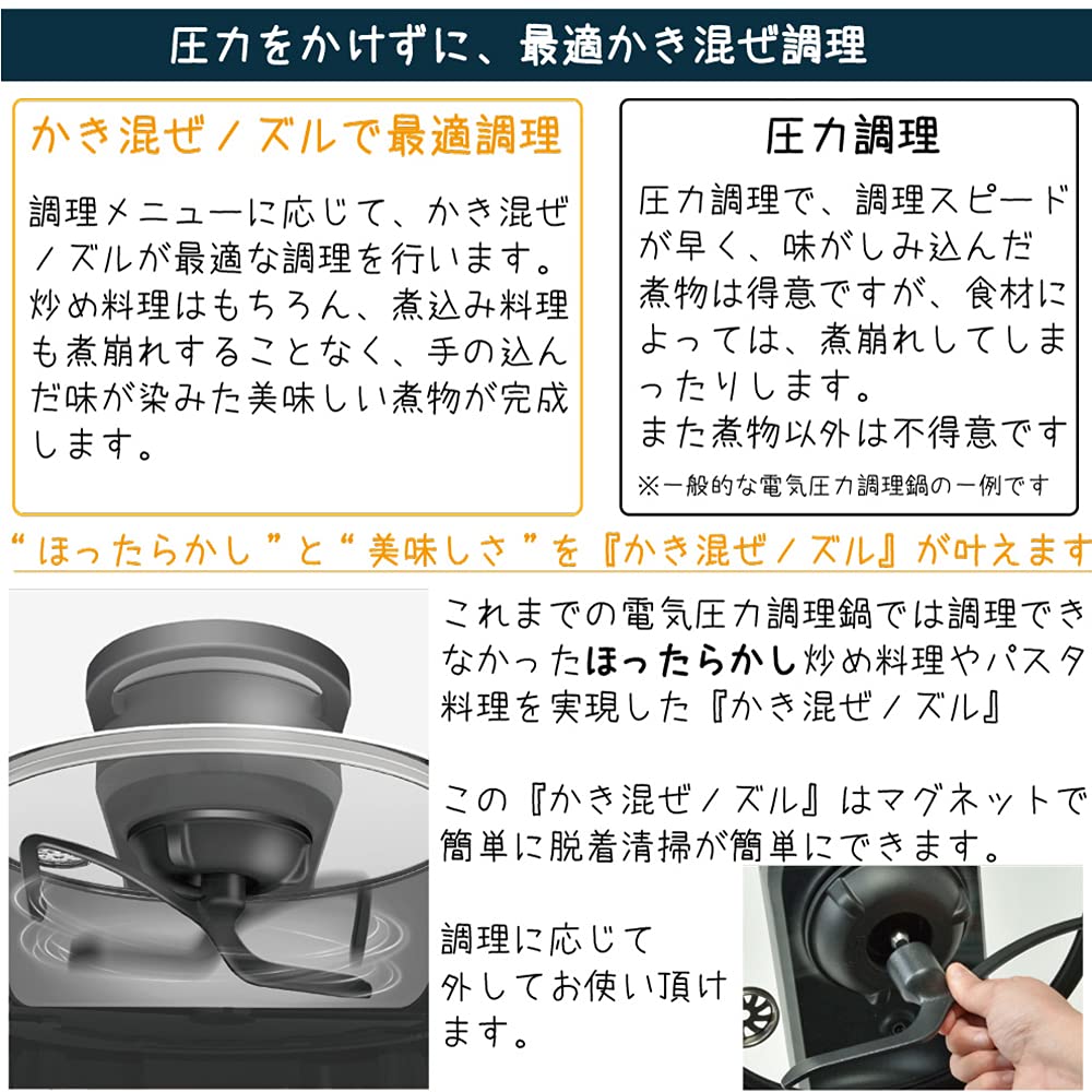 INEX Smart Auto Cooker Automatic Electric Cooking Pot Easy cooking with one button Fully automatic from adjusting heat to stirring Fully automatic