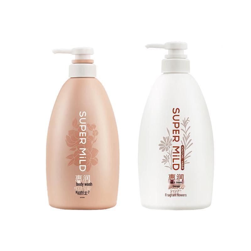 SUPER MiLD Floral Shampoo & Fruity Body Wash Family Pack