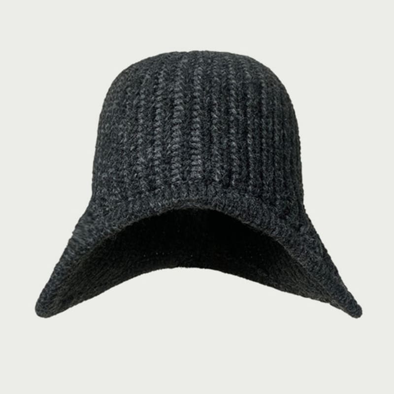 

LOOKING4U Шапка-бини с ушками и завязками, вязаная косичкой, серая GRAY