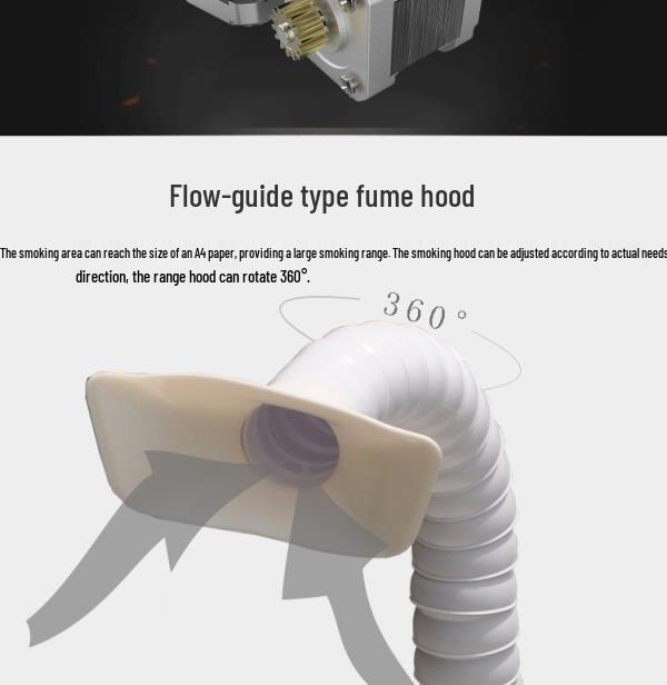 Mobile Moxibustion Smoke Extractor & Purifier for Soldering, Welding, Repair Dust.