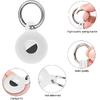 Ainiv Holder Case for AirTags, Ultra Light Silicone Protective Case for AirTags, Durable Anti-Scratch Protective AirTag with Keychain, Item Finders