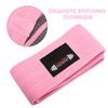 120Lbs Resistance Loop Exercise Bands Legs Butt Hip Yoga Fitness Workout Stretch Band Pink L