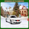 Car Reindeer Antler Kit Nose, Car Reindeer Antlers Christmas For Car Window Roof-Top & Front Grille, Auto Reindeer Antler And Nose Kit Decoration Set