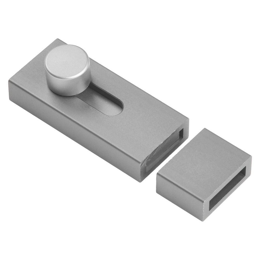 Алюмінієво-цинковий сплав Засувки для дверей Замки-защіпки Замок-засувка для розсувних дверей Без свердління Замки для дверей Пряжка Сарай