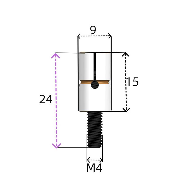 CNC Inner Diameter Expansion Pin Quick Locating Inner Support Chuck Inner Hole Expansion Pin Of Internal Support For Mold