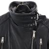 ALLSAINTS Sheep leather leather jacket UK2 black genuine leather Women Used