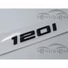 Car ABS Black Trunk Letter  Badge Emblem Sticker For THE 1 Series 116i 118i 120i 125i 130i 135i 140i E81 E82 E87 E88 F20 F21