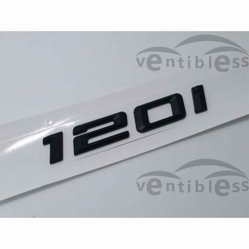Car ABS Black Trunk Letter Badge Emblem Sticker For THE 1 Series 116i 118i 120i 125i 130i 135i 140i E81 E82 E87 E88 F20 F21