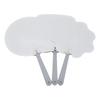  10 Count Handheld Fan with Sublimations Blank for DIY Projects for Weddings and Event