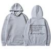 Plus Size XS-5XL European & American Drop Shoulder Hooded Sweatshirt