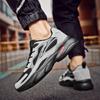 Men's Spring New Mesh Breathable Sports and Leisure Running Shoes Thick Soled Dad Shoes Trendy