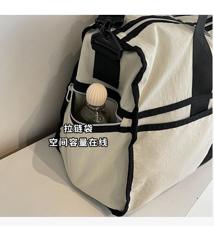 New Casual Travel Bag Women Handbag Storage Sports Shoulder Crossbody Bags Dry and Wet Separation Large Capacity Men Fitness Bag