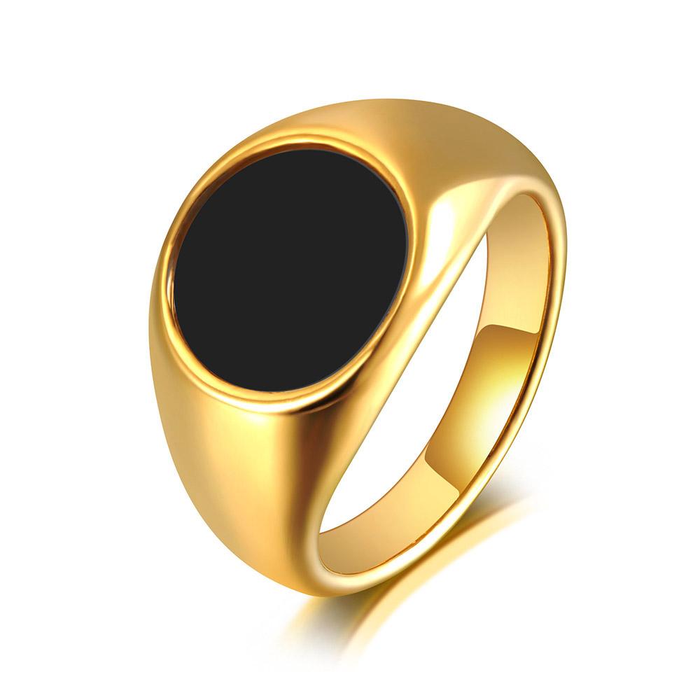 JeeMango Trendy Titanium Stainless Steel Fine White Shell Rings Bridal Wedding Engagement Ring Jewelry For Women R20069