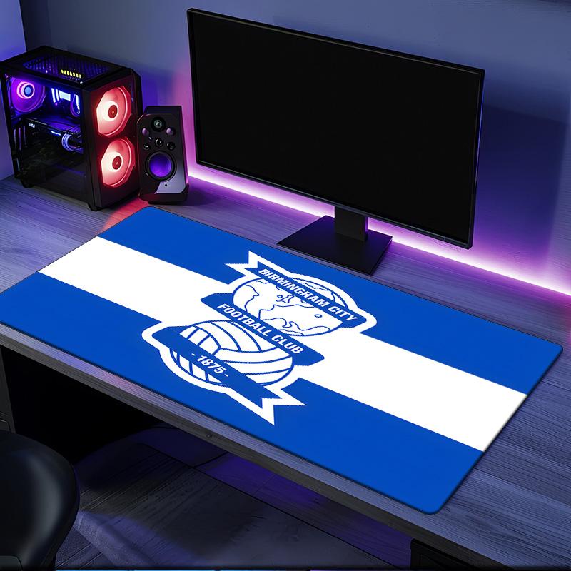 Birmingham City Football Club mouse pad, rubber base, esports desk mat, mouse pad for gamers and office use, gaming desk , easy to clean mat