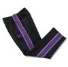 New High Street Fashion Loose Straight Butterfly Sports Pants - Unisex Black & White Striped Casual Trousers