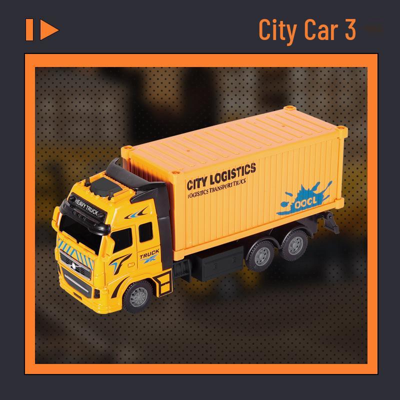 

Trendy Alloy Pull-Back Garbage Truck Toy Car Model for Kids