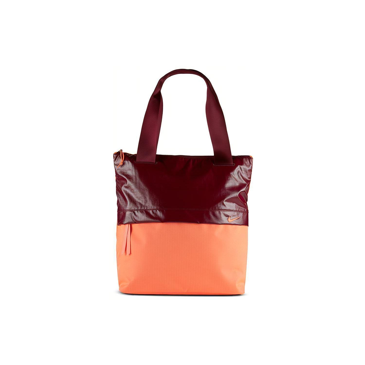 Nike Radiate 2.0 Training Tote Bag Women Tote Bag BA6171-638 Dark Beetroot/Bright Orange/Bright Orange