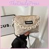 Chic Korean Style Fashion Handbag Trendy Small Square Bag For Everyday Use