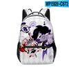 Luxury Popular Funny Shadow Milk Plush Student Bookbag Notebook Backpacks 3D Print Oxford Waterproof Boys/Girls Travel Backpacks