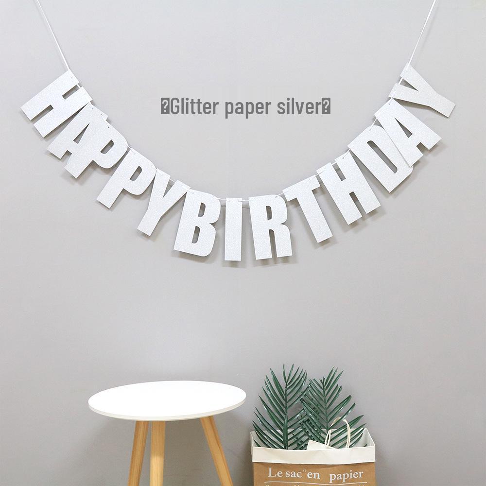 Colorful Happy Birthday Banner - Children's Party Decoration
