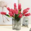 Flores de Jacinto Artificiais 19" Galho de Jacinto Falso Toque Real para Vaso Decoração de Casamento Casa Jardim Escritório
