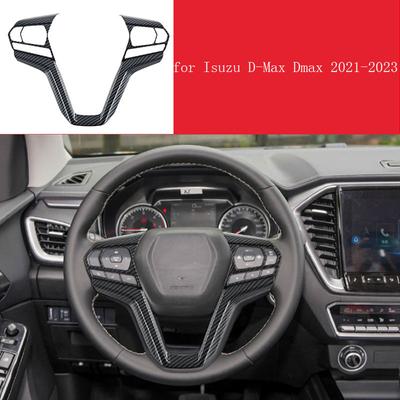 Für Isuzu D-Max Dmax 2021 2022 2023 Auto lenkrad dekorative pailletten Lenkrad Rahmen Abdeckung