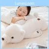 Polar Lying Bear Plush Toy Cartoon Stuffed Doll Bedroom Decoration Kids Gift