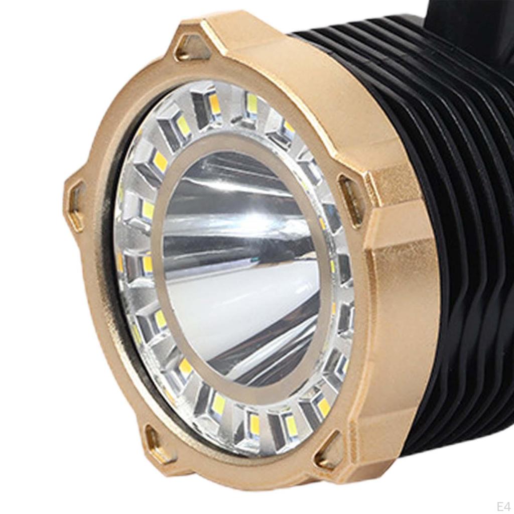 Portable Flashlight Long Range Searchlight Handle for Roadside