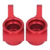 Rear Axle Seat Aluminum Alloy RC Left and Right Rear Knuckle Arm Hub Carrier Set for LOSI 1Celsius10 22S 2  RC Cars