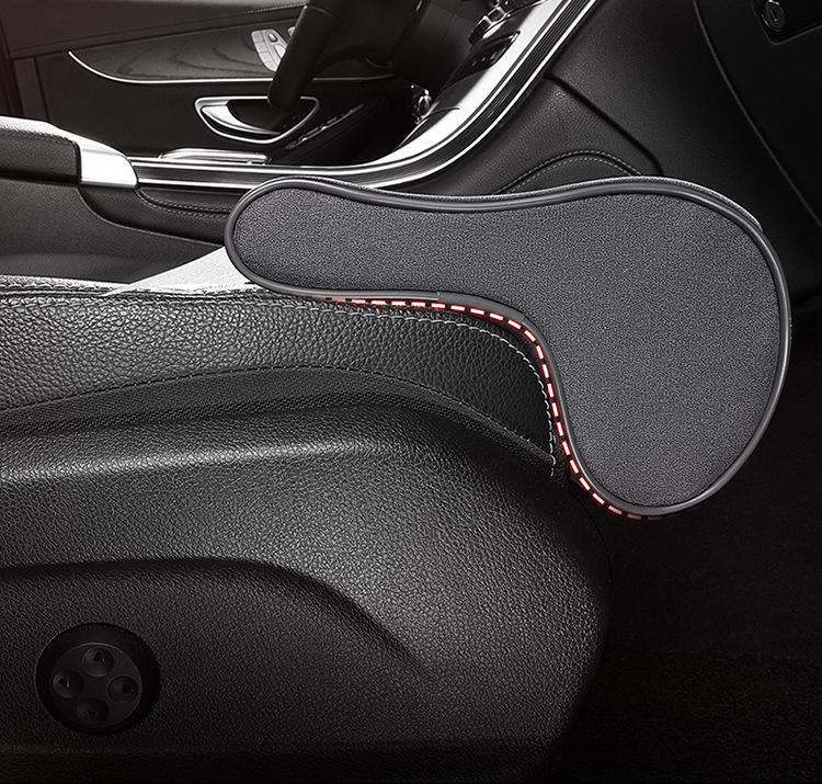 Universal Memory Foam Car Seat Leg Rest Cushion with Extended Support