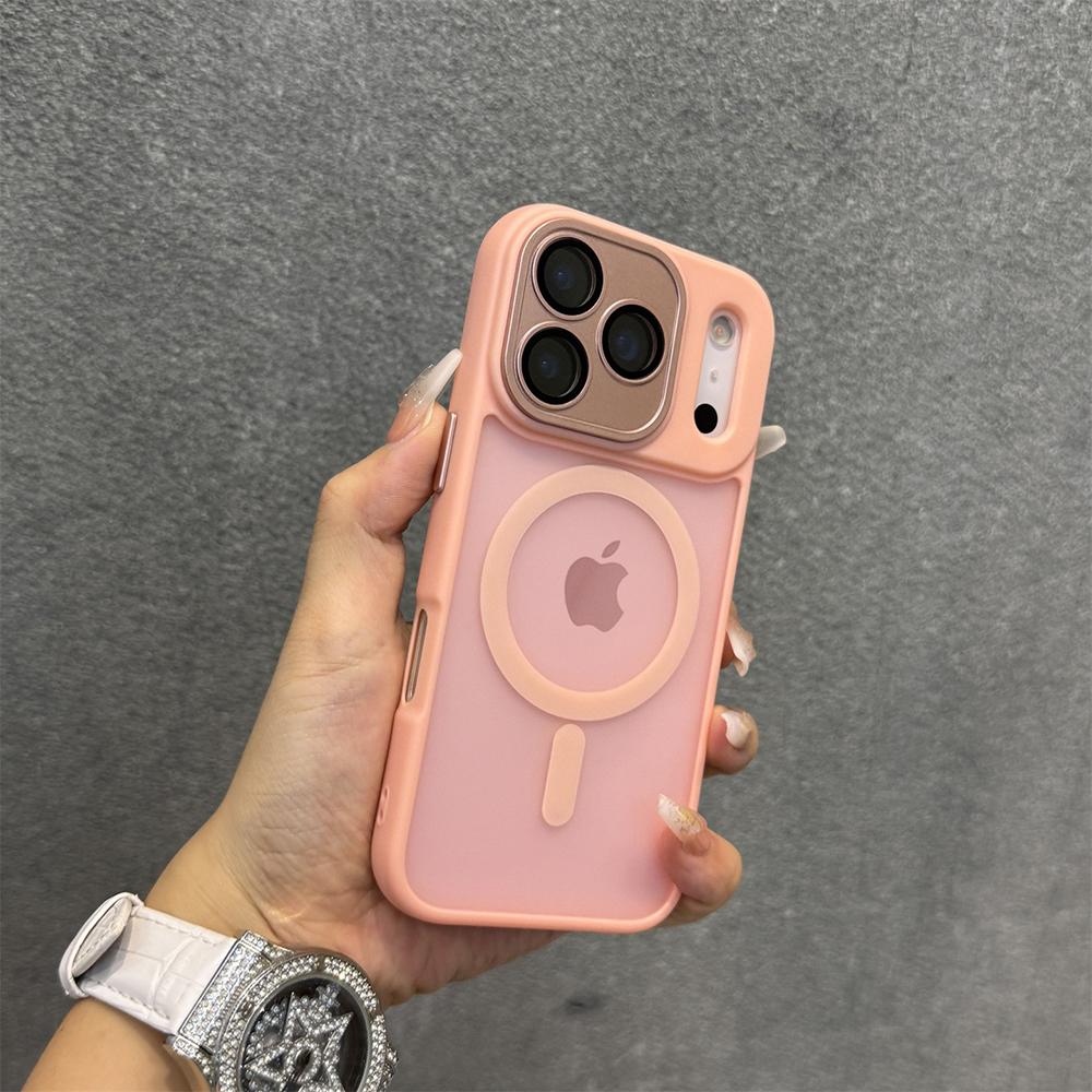 Luxury Magnetic Translunt Bumper Case For iPhone 17 16 15 14 13 12 Pro Max 16 Plus 17Pro 17 Air For Magsafe Matte Armor Cover