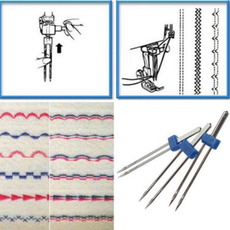 Pied-de-biche Pour Machine à Coudre QIILU - 3 Pièces - Démontage Facile - Outils De Couture