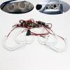 Anneaux Halo Yeux d'Ange LED Ultra Lumineux, Excellent Style DTM, pour BMW E60 E61 520i 525i 530i 540i 545i cape i M5 Pre LCI 2003-2010
