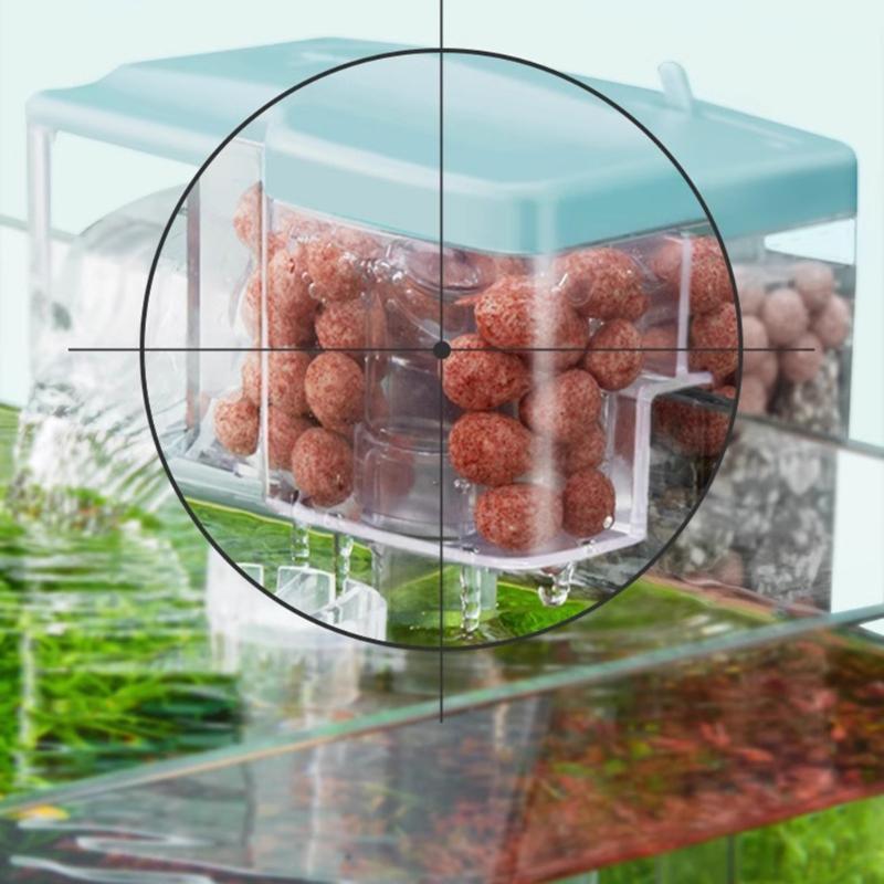 Hang On AirPump Fishtanks Filter Aquariums Waterfall Water Filtration Filter