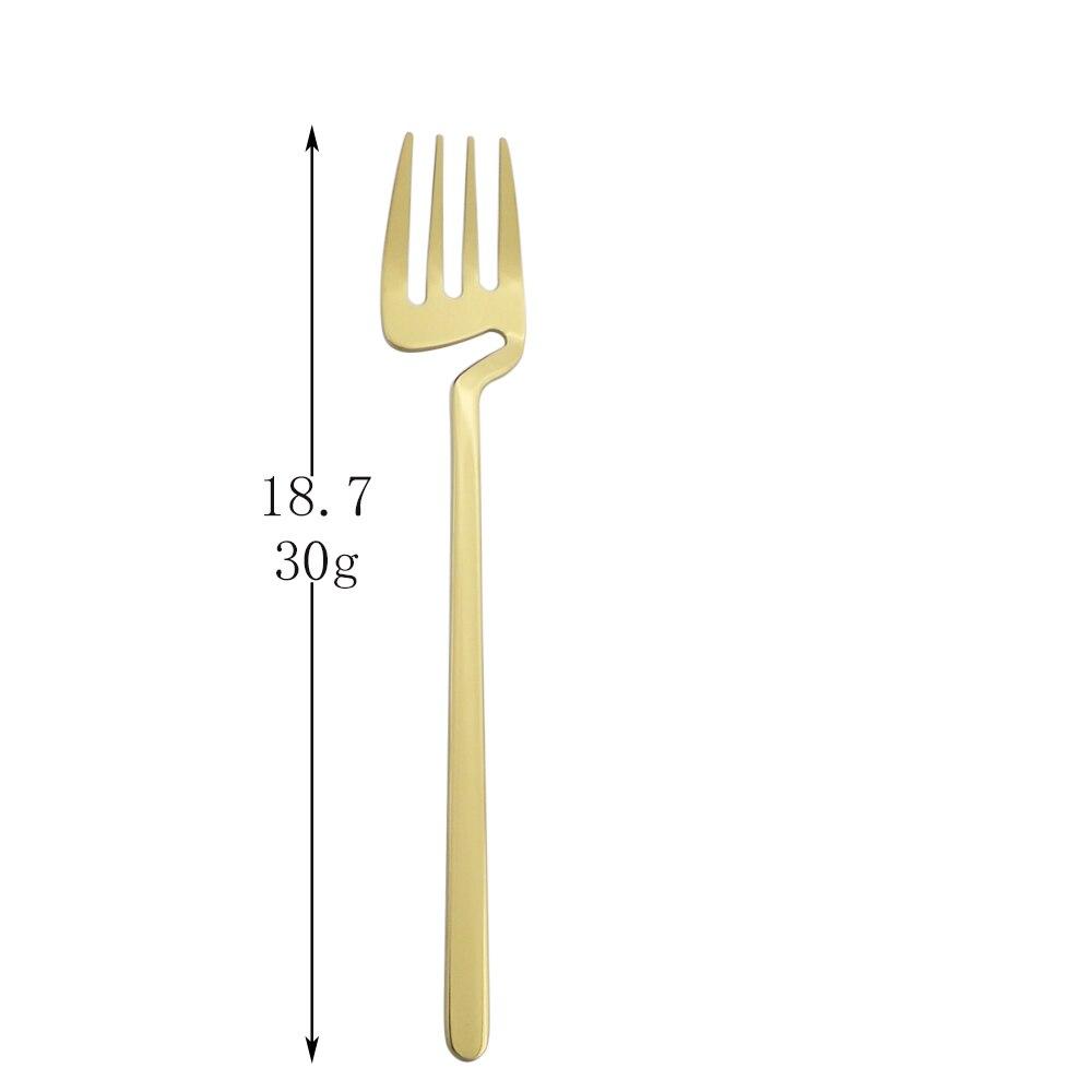 6Pcs/set Dinnerware Silverware Set Cutlery Set Fork Stainless Steel Flatware Outdoor Office Kitchen Home Tableware Set