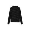 New FILA Sweaters Women's Jet Black F11W144407FBK