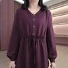 2025 Spring Plus Size Loose Long Sleeve Slimming Top for Women