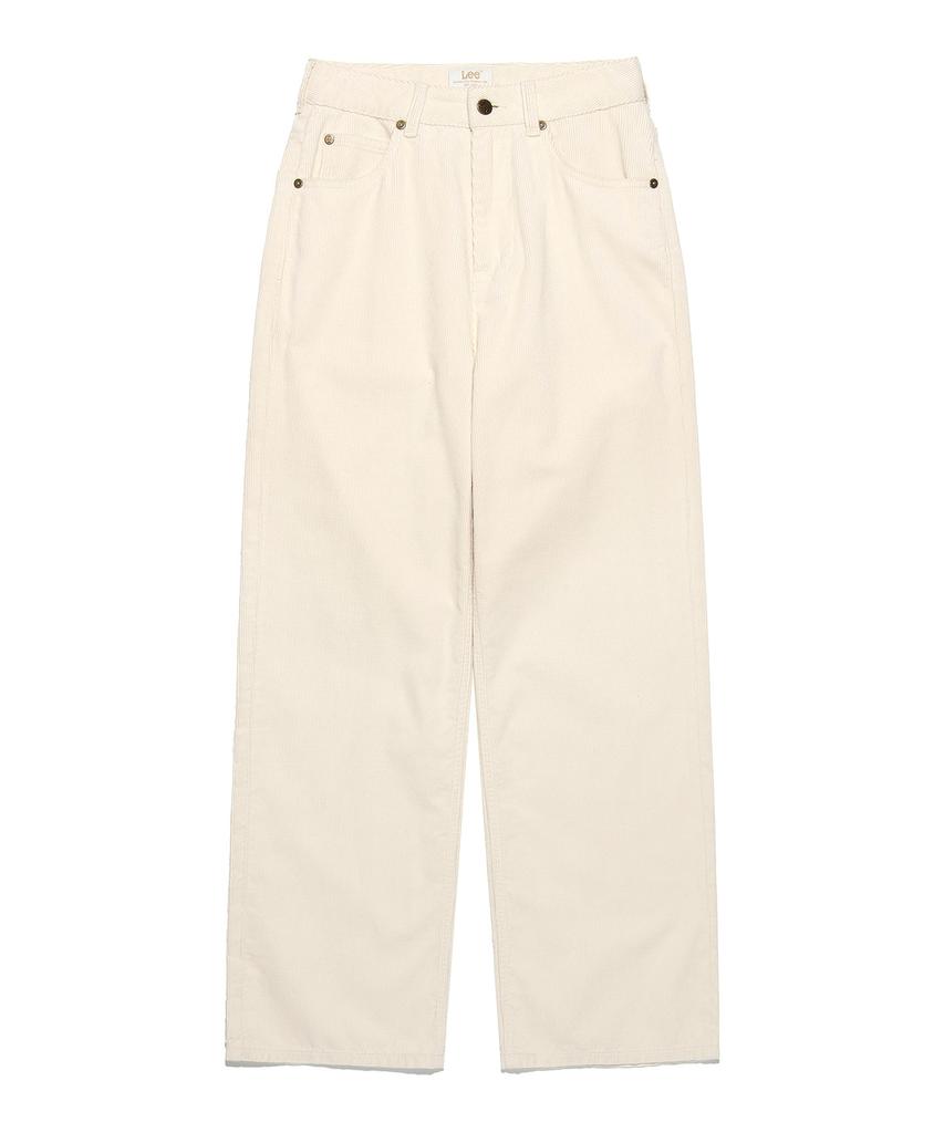LEE Women'S Corduroy 5-Pocket Pants Ivory