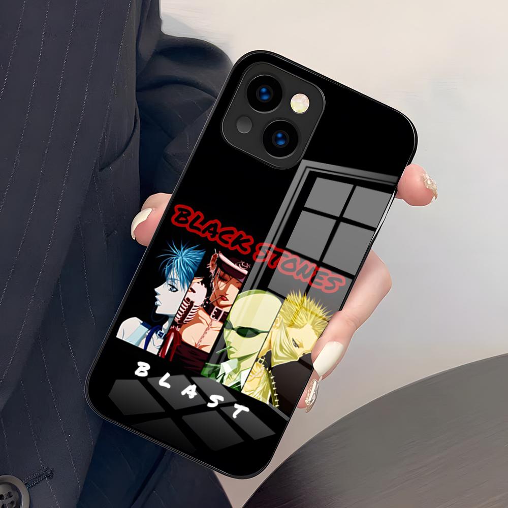 Anime N-Nana Osaki Phone Case For IPhone 17 Pro Max 15 Pro 16 14 Plus 12 13 Mini 11 Pro Shockproof Glass Cover