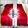 Washington Team Spirit Blanket Flannel Throw for Sofa, Indoor, Camping, Living Room, Office, Chair, And Bed Soft Birthday Gift