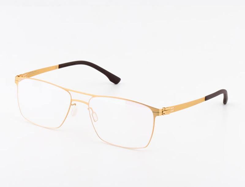 JanaM Square Frame Myopia Glasses: Trendy Metal Optical Eyewear for Men & Women, Slim Steel Design for Larger Faces