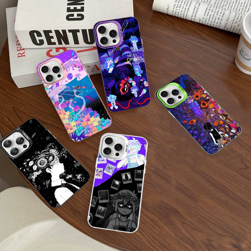 O-Omori Game Phone Case for iPhone 17 16 Plus Pro Max 15 14 13 12 11 Matte Colorful Covers