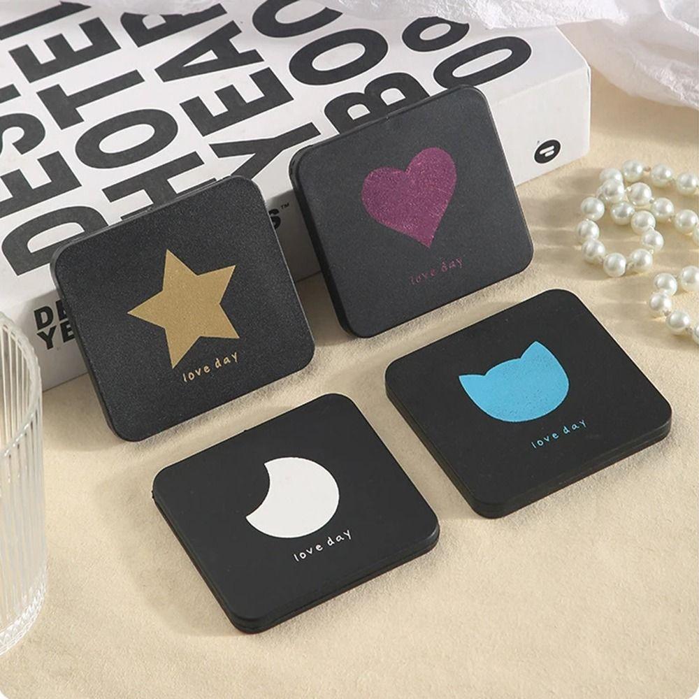 Compact Pocket Cosmetic Mirror Double-sided Travel Hand Mirrors Durable Makeup Mirror