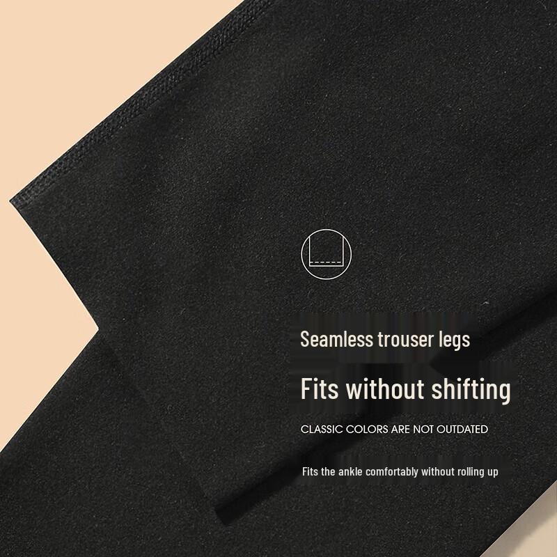 LangSha Men's Seamless Brushed Thermal Underwear with Knee and Waist Support