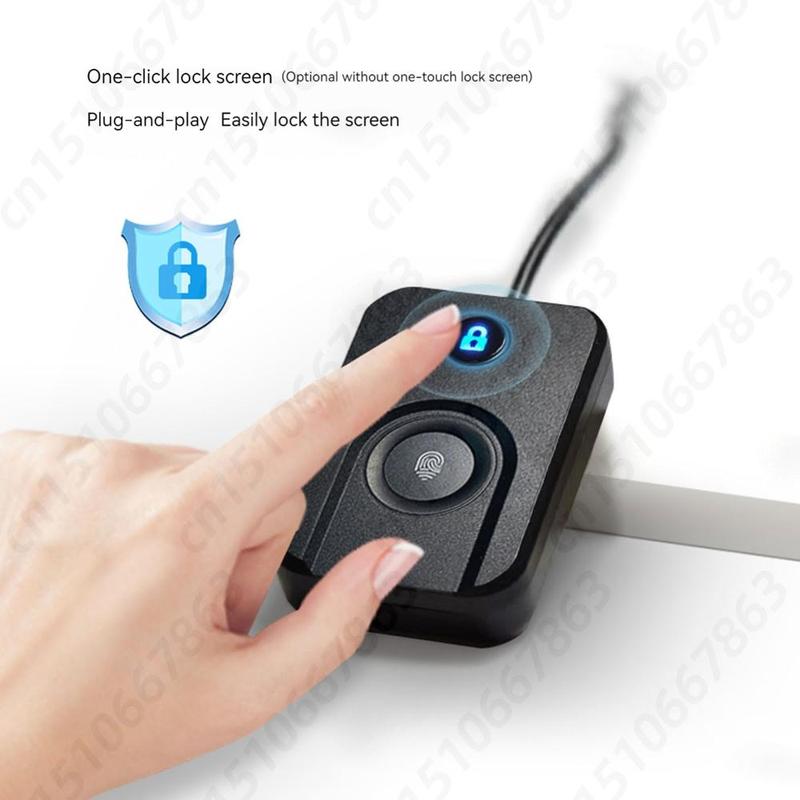 Windows Hello 10/11 Biometric Fingerprint Login USB Reader Scanner Module Device for PC/Laptop Security Key Safe Account Login
