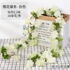 Vine Artificial Flower Decoration for Living Room, Vines Wrapped Around Conditioner Water , Flower Strips To Cover Radiators