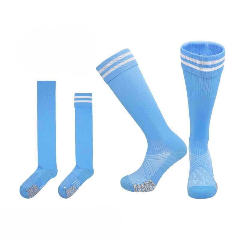 Summer Professional Football Socks Adult Training Socks High Tube Towel Bottom Sports Socks Non-Slip Sweat-Absorbing Stockings
