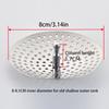 Kitchen Sink Strainer Stopper Stainless Steel Replacement Drain Filter Bathtub Hair Catcher Waste Hole Trap Bathroom Accessories