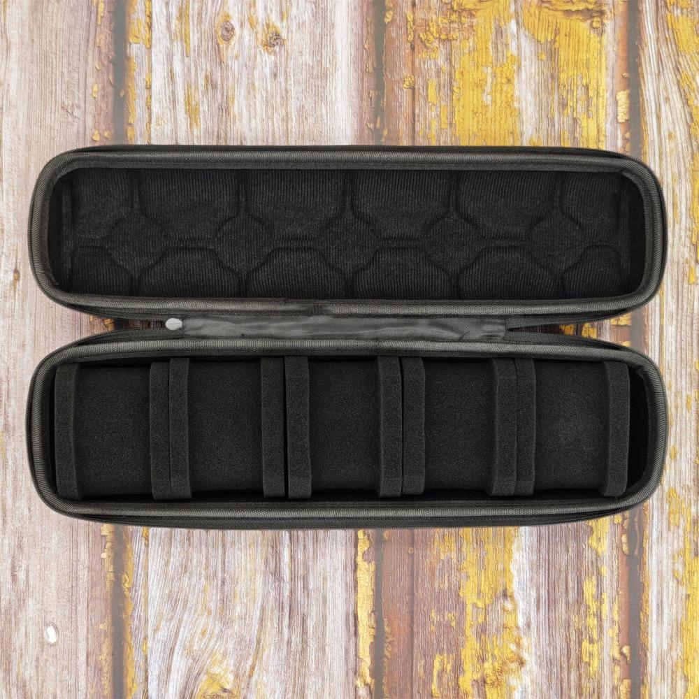 

Портативная сумка для хранения часов, защитная коробка для часов, ударопрочный органайзер для часов для мужчин, для путешествий 5 Slots